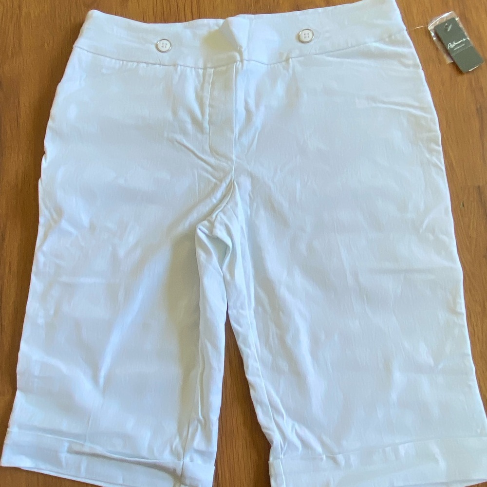 NWT White Dress Shorts